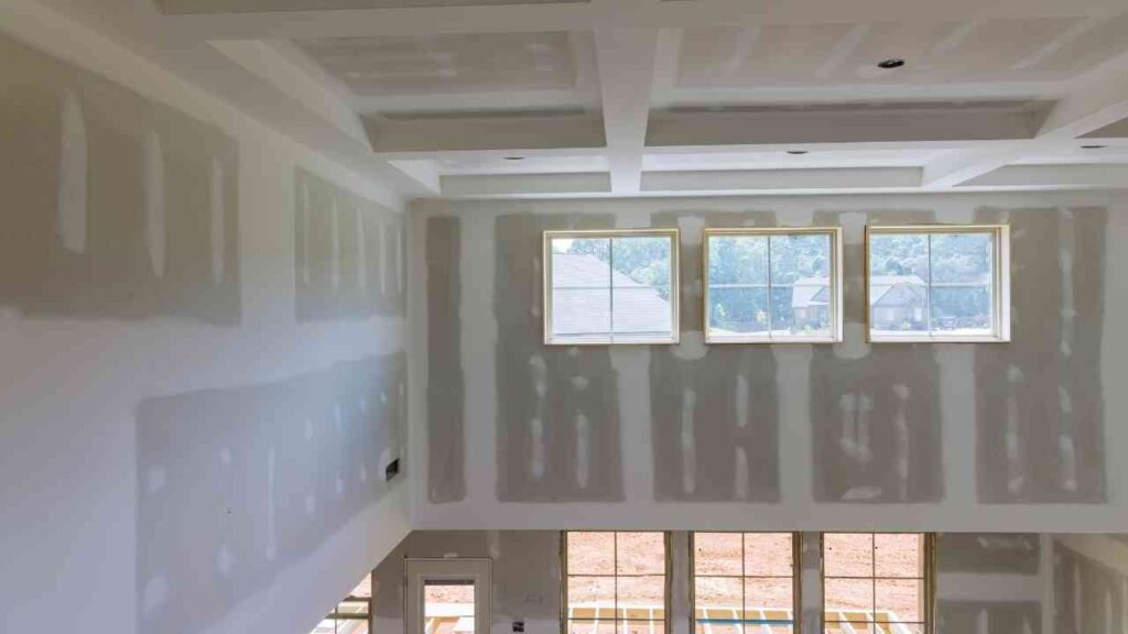 Complete home remodeling with fresh dry wall installation by Kansas City Elite Basement Finishing